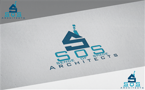 Logo Design by Red Attire Designs for SoS architects | Design: #3026034
