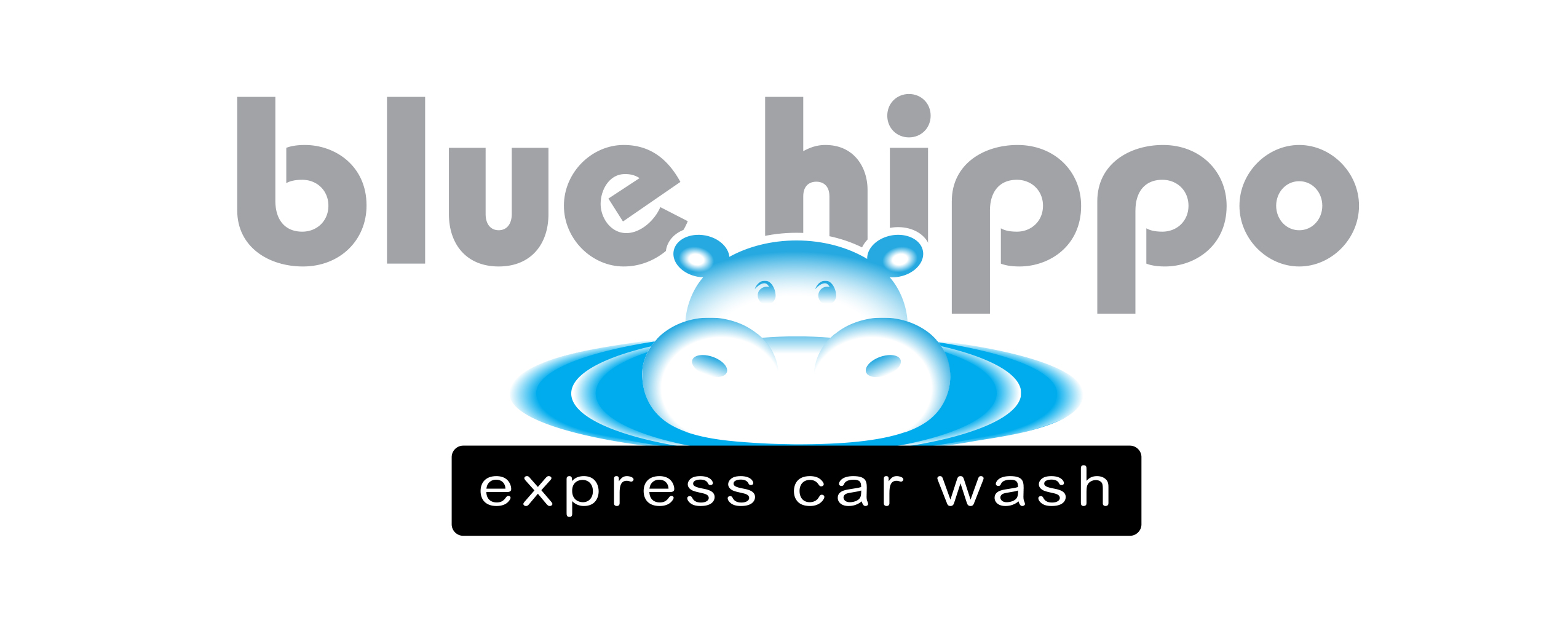 Bold, Serious Logo Design for Blue Hippo Car Wash by Dominick Madson
