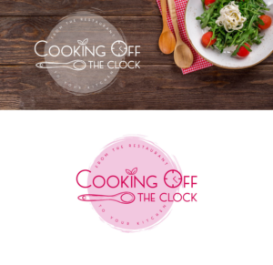 Cooking Off the Clock | Logo Design by Amethystica