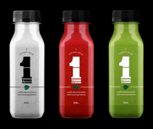 1 Thing to Drink | Packaging Design by edge design
