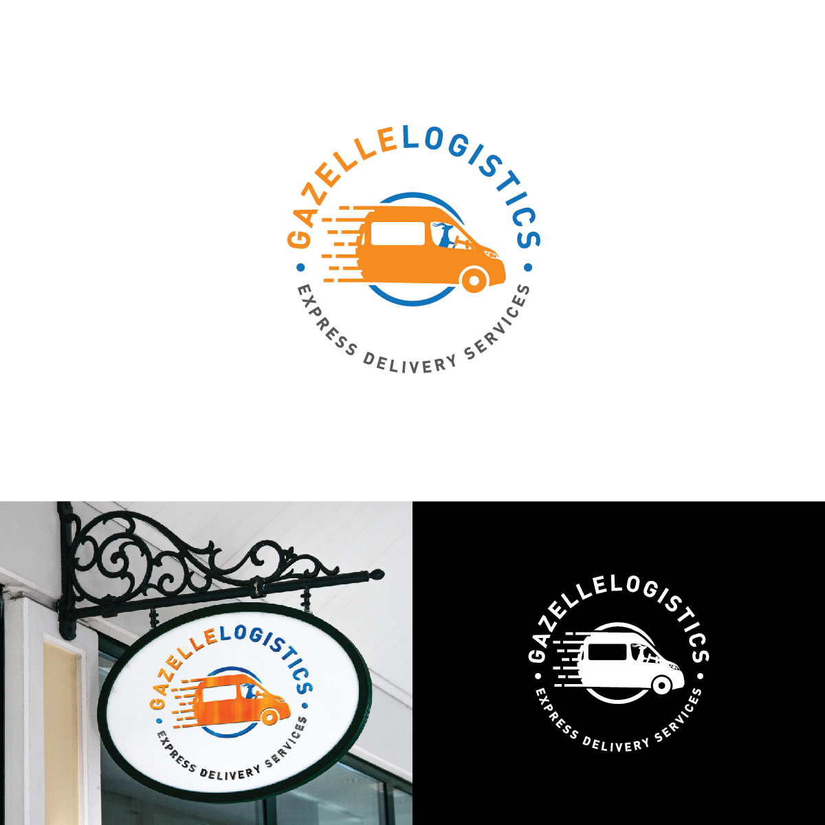 Logo Design by Kreative_Finger for Gazelle Logistics LLC. | Design #22031068