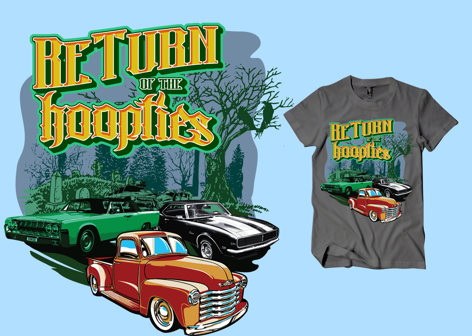 T-shirt Design by Uprinteez for CheckMeOutPrinting  | Design #22023605