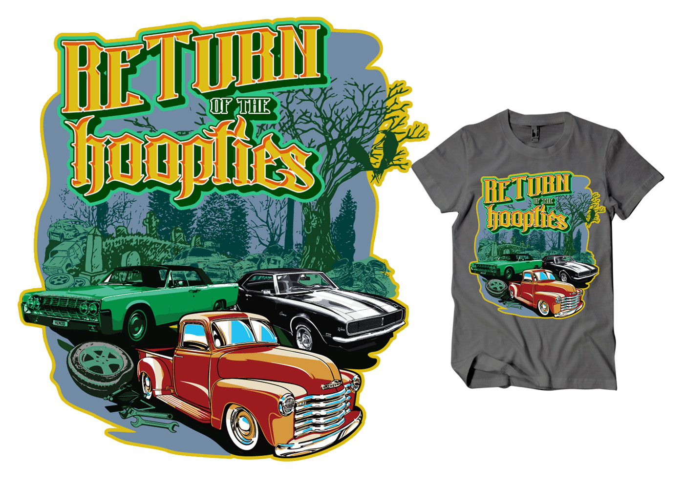 T-shirt Design by Uprinteez for CheckMeOutPrinting  | Design #22024145