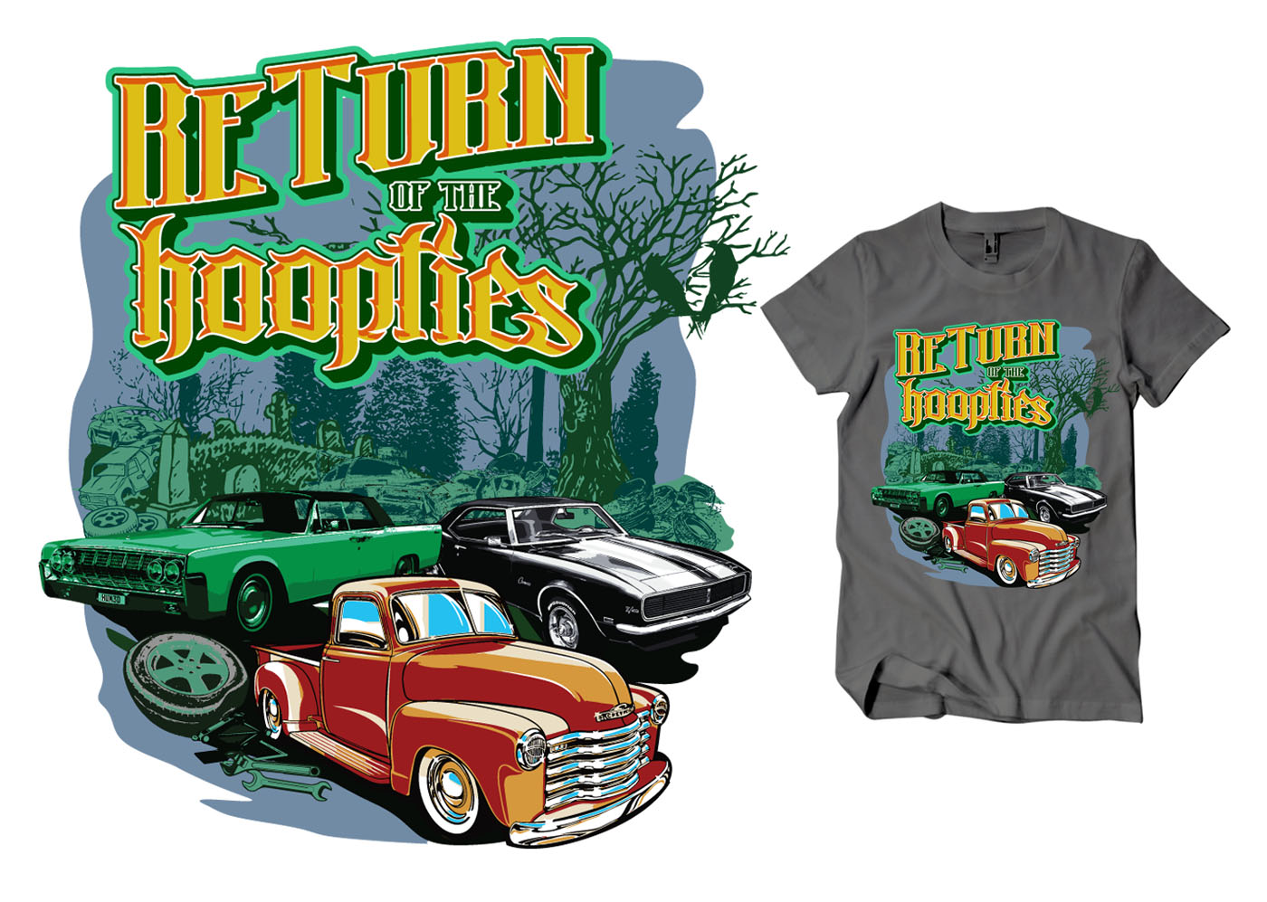 T-shirt Design by Uprinteez for CheckMeOutPrinting  | Design #22025285