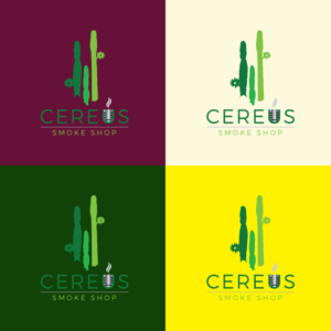 Cereus Smoke Shop | Logo Design by Rii