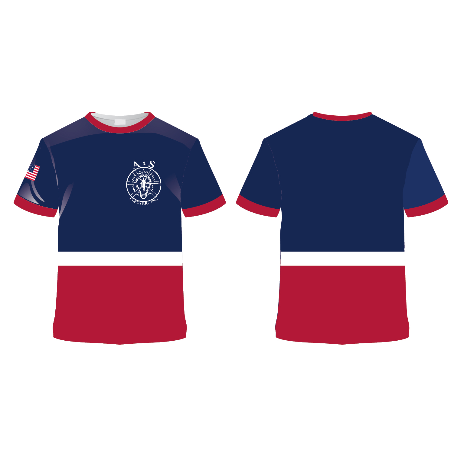 T-shirt Design by vigie for A&S Electric INC | Design #22010403