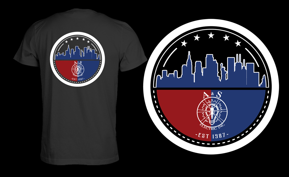 Diseño de Camiseta por Uprinteez para A&S Electric INC | Diseño #22017487