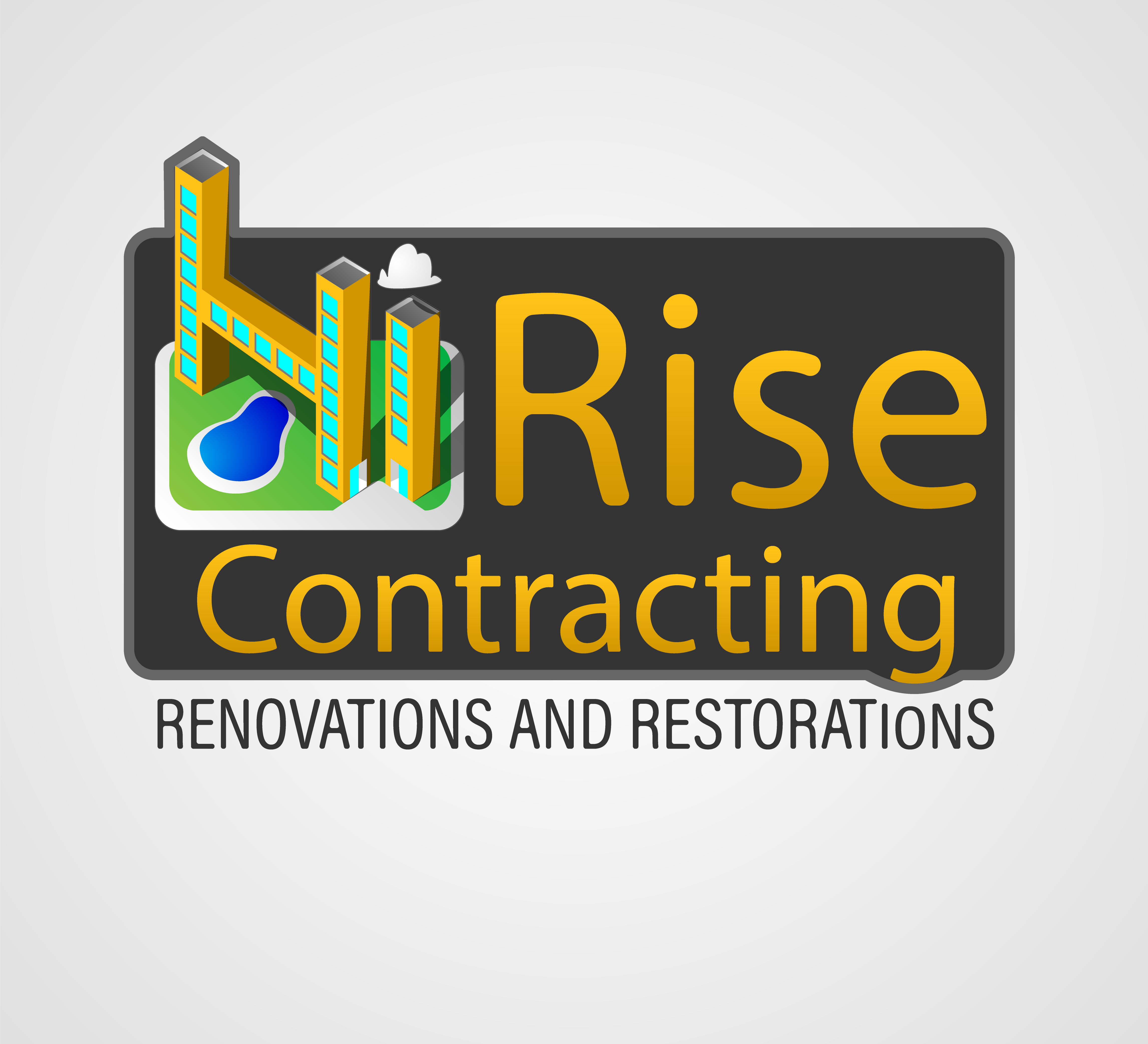 Logo Design by Gabriel Nunes for HiRise Contracting | Design #22031478