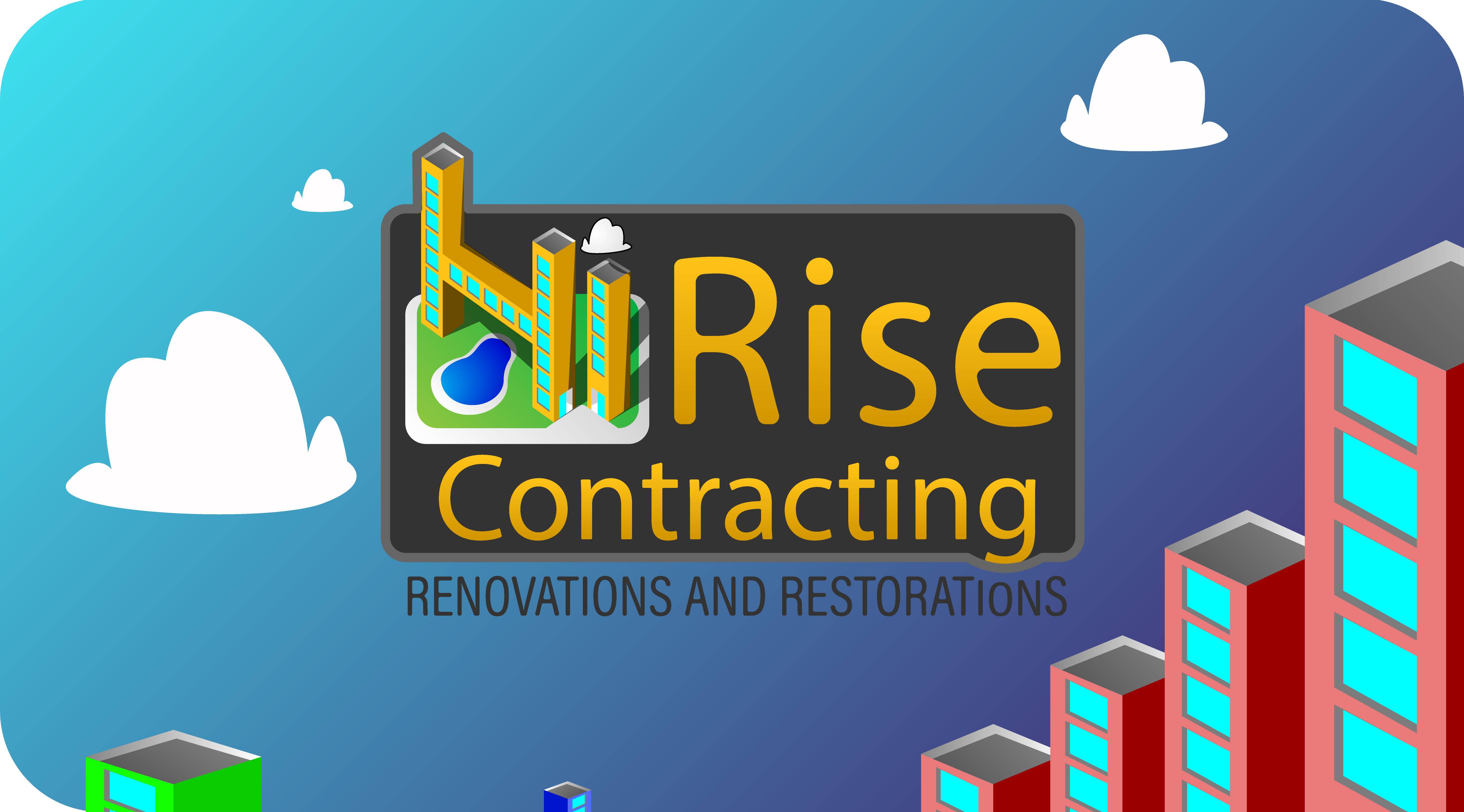 Diseño de Logo por Gabriel Nunes para HiRise Contracting | Diseño #22031479