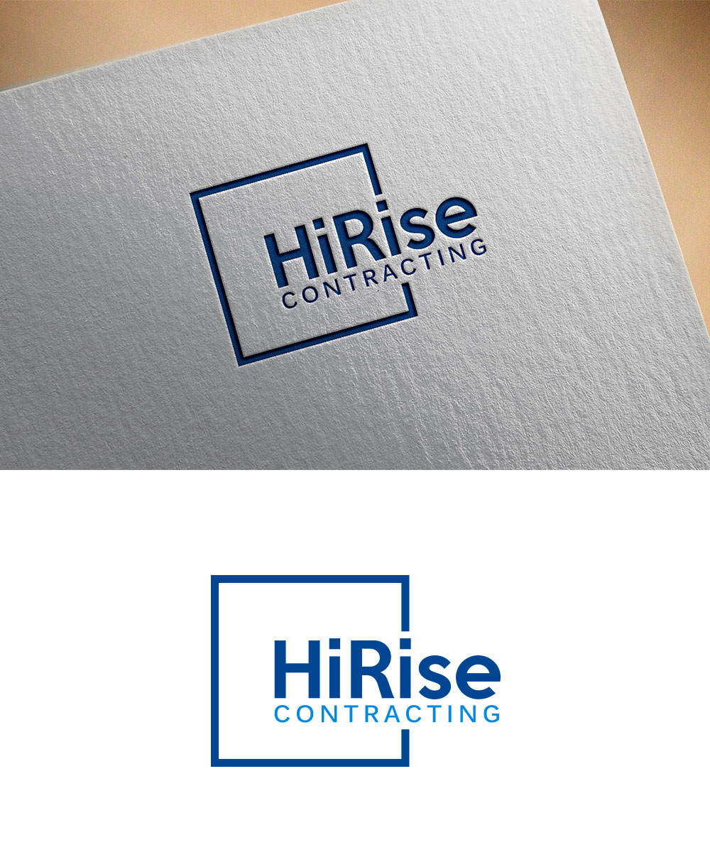 Logo Design by Aliqa Design for HiRise Contracting | Design #22013305