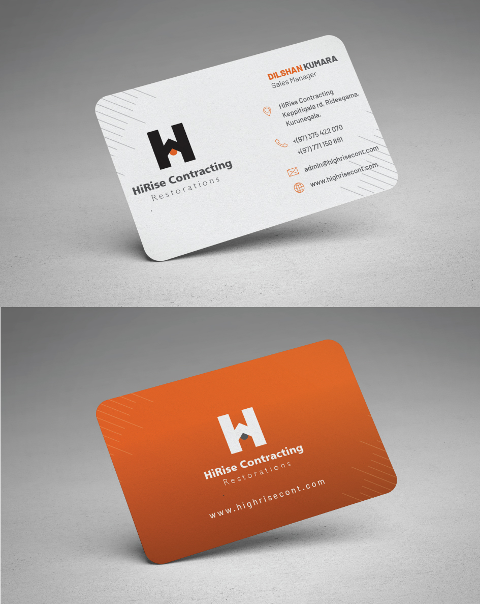 Logo Design by DeetlStudio for HiRise Contracting | Design #22031364