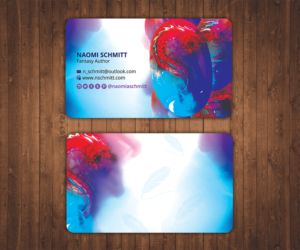 Author needs eye catching business card design | Design de Carte de Visite par Stylez Designz