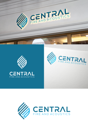 Central Fire and Acoustics | Logo Design by untung bertubi-tubi