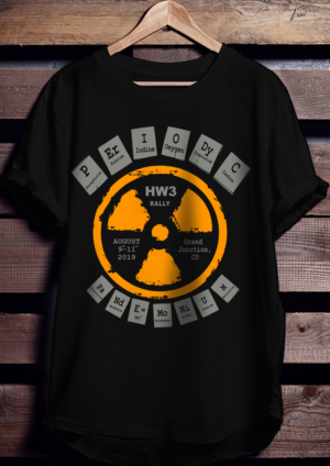 HW3 Rally 2019 motorcyle rally | T-shirt Design by BABLEO
