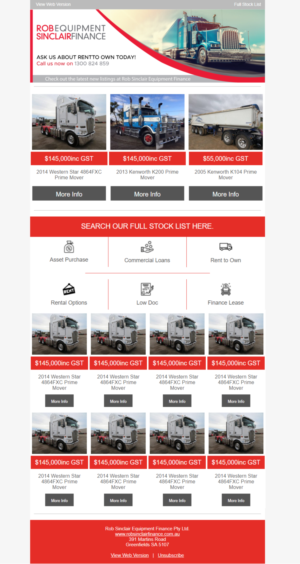 Email Marketing Design by Kristina Andonoff