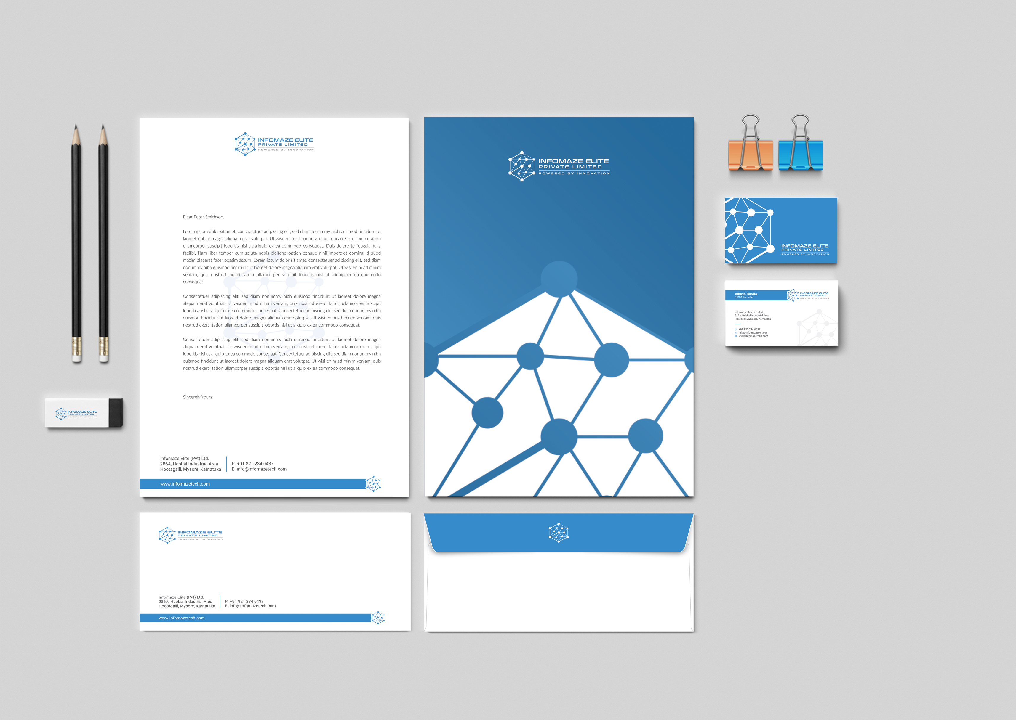 Stationery Design by OxonoArt for this project | Design #22036694