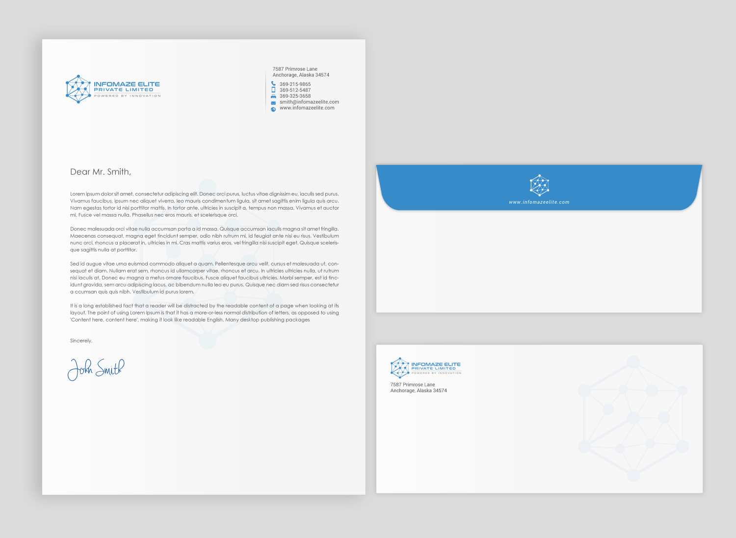 Stationery Design by chandrayaan.creative for this project | Design #22028687