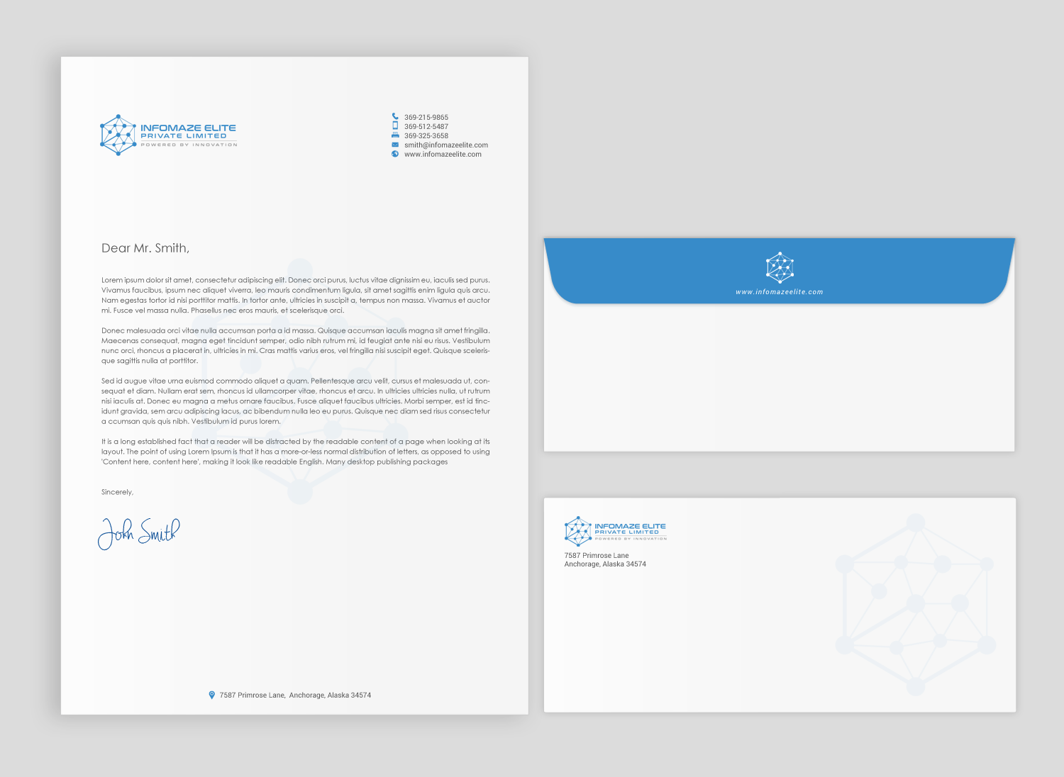 Stationery Design by chandrayaan.creative for this project | Design #22028690