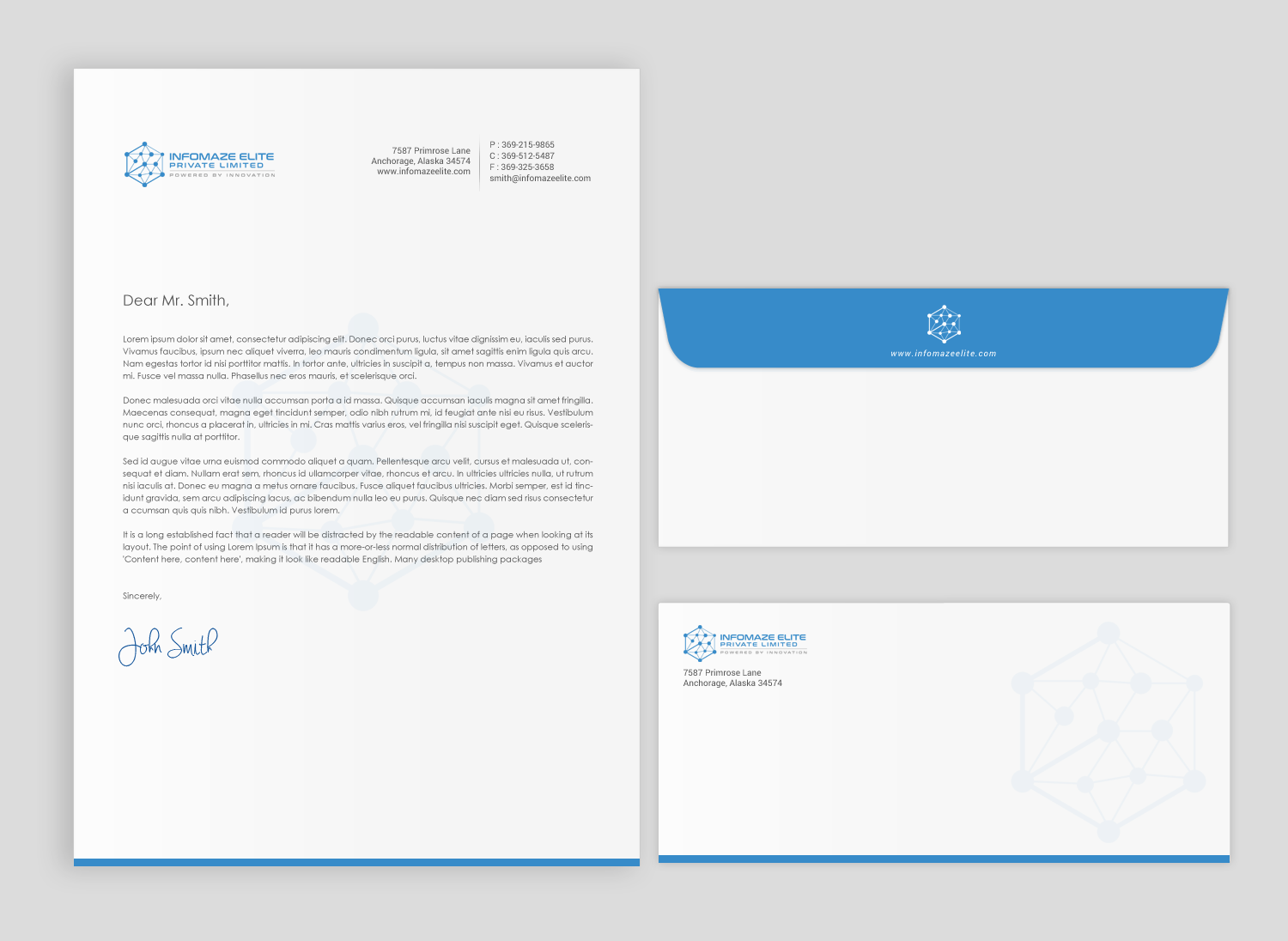 Stationery Design by chandrayaan.creative for this project | Design #22028691