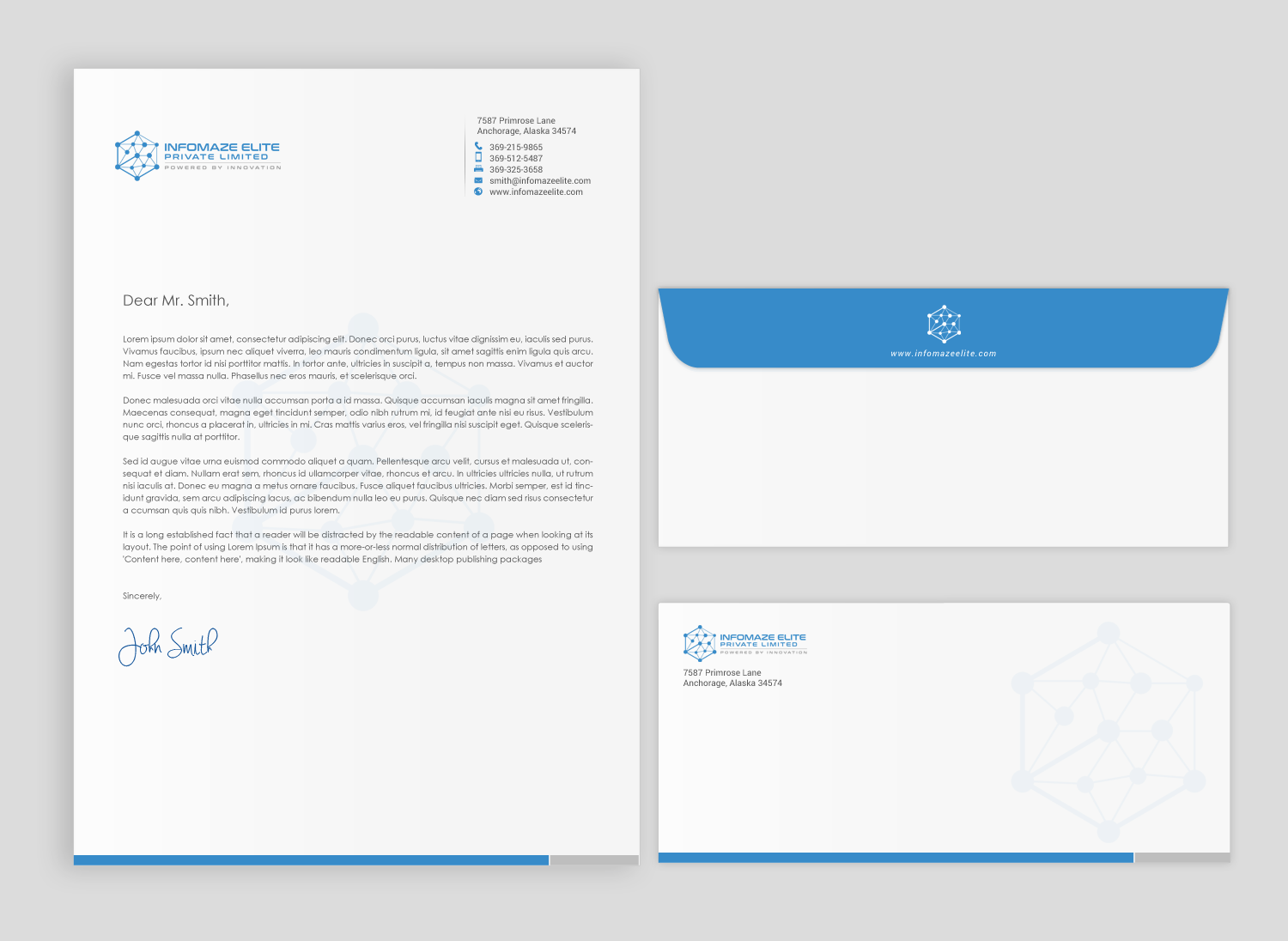 Stationery Design by chandrayaan.creative for this project | Design #22028692