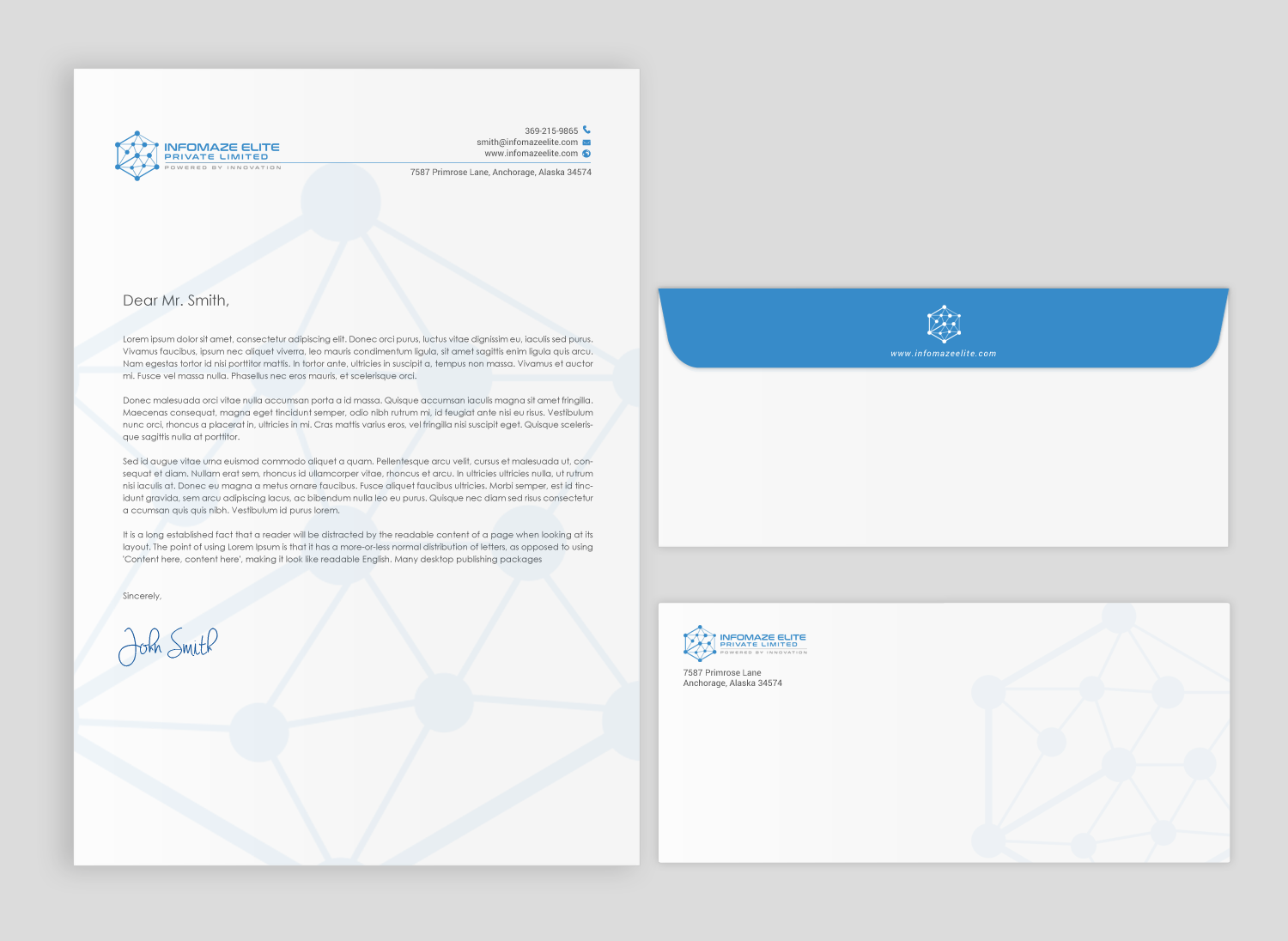 Stationery Design by chandrayaan.creative for this project | Design #22028694