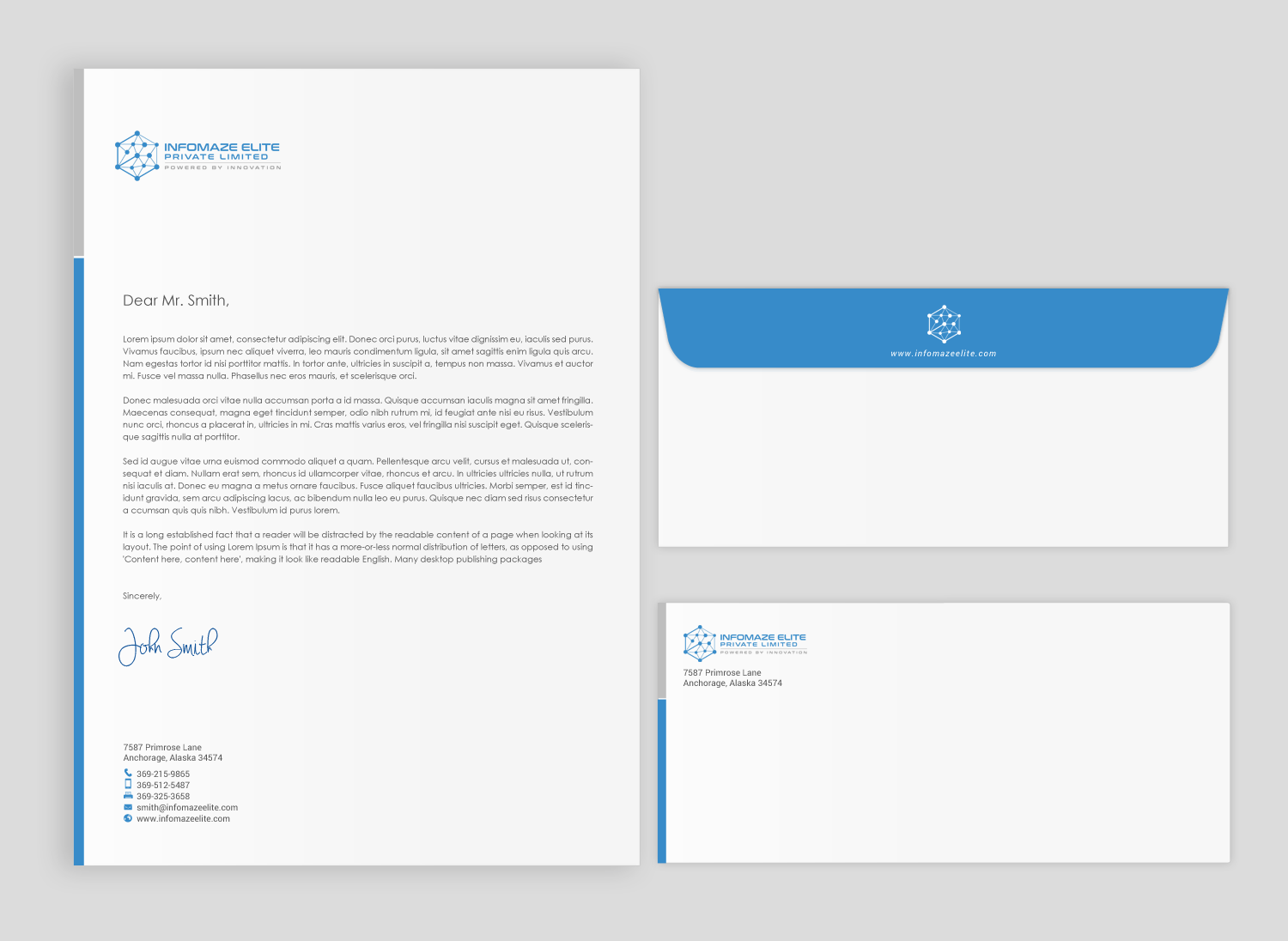 Stationery Design by chandrayaan.creative for this project | Design #22029047