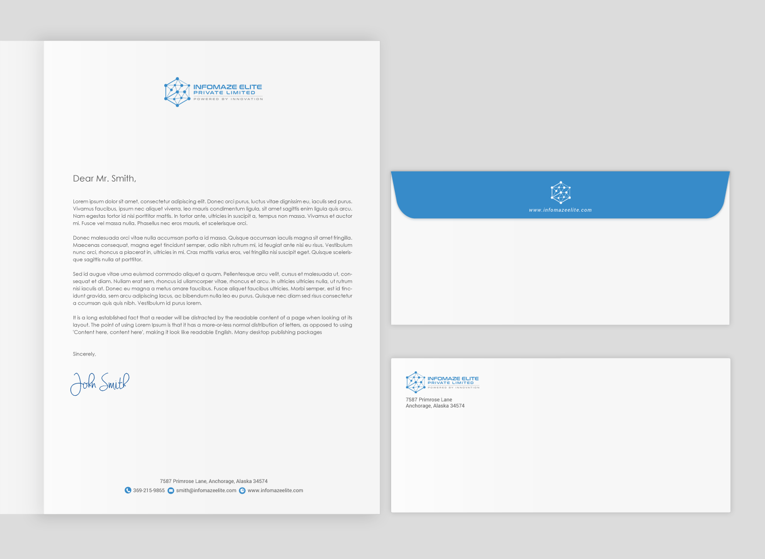 Stationery Design by chandrayaan.creative for this project | Design #22029048