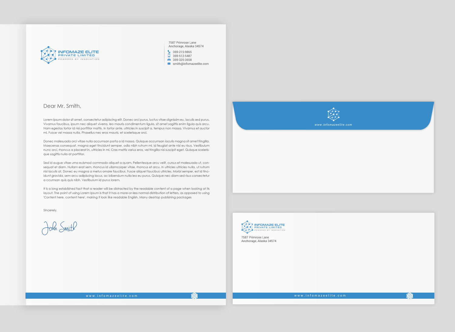 Stationery Design by chandrayaan.creative for this project | Design #22029050