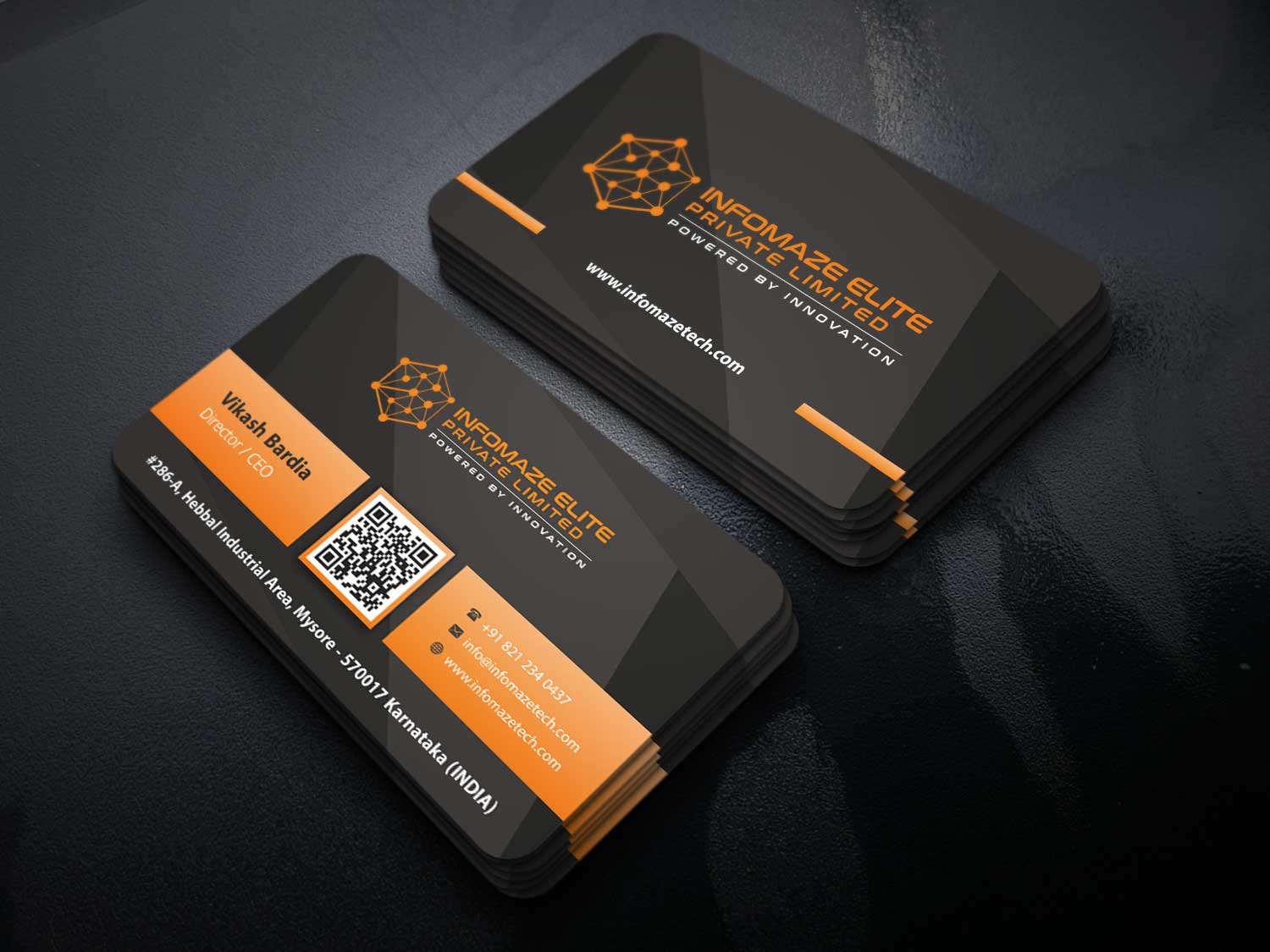 Stationery Design by Petter Goms for this project | Design #22020123