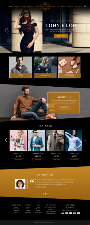 Web Design by pb for this project | Design: #22030484