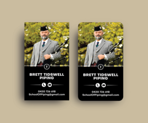 Design de Carte de Visite par JK18 pour Brett Tidswell Piping | Design : #22020320