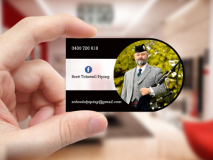Design de Carte de Visite par Creations Box 2015 pour Brett Tidswell Piping | Design : #22020815
