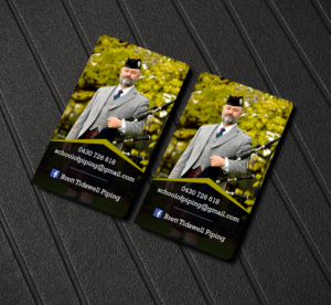 Design de Carte de Visite par Creations Box 2015 pour Brett Tidswell Piping | Design : #22021007
