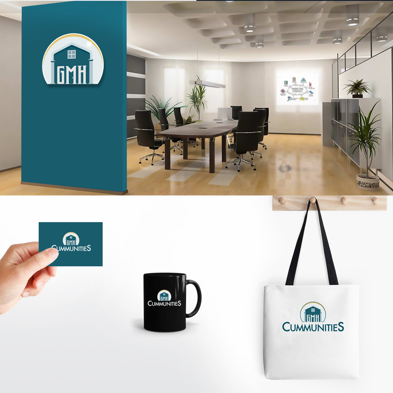 Design de Logo par Homgraf Taller Grafico pour GMH Communities | Design #22136688