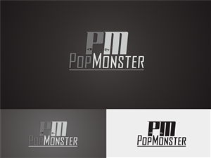 PopMonster | Design de Logo par B8