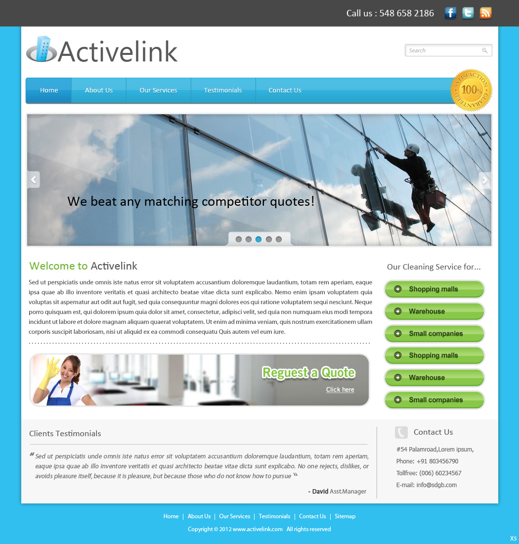 Web Design by pb for this project | Design #715105