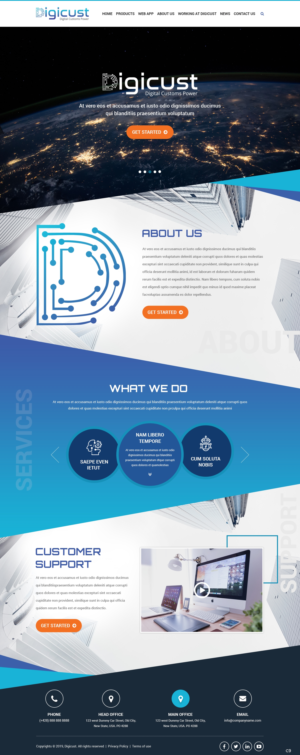 Web Design by pb for this project | Design: #22031927