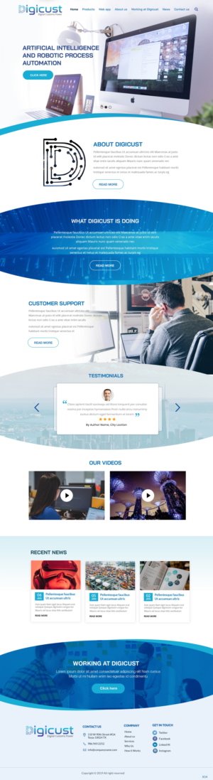 Web Design by pb for this project | Design: #22031934