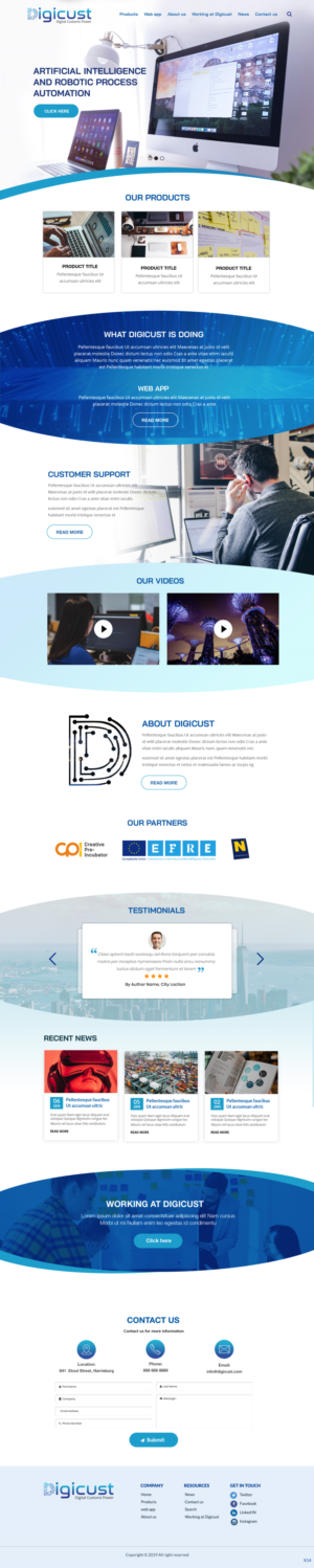 Web Design by pb for this project | Design: #22058608
