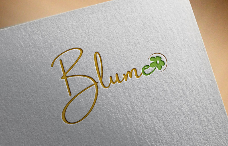 Logo-Design von JAFRIN für blume  | Design #22023468