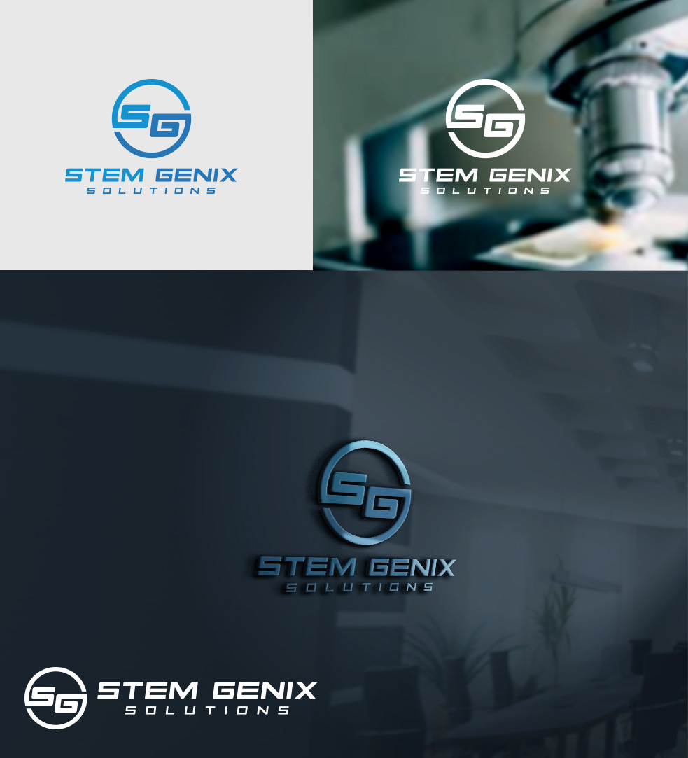 Logo-Design von AL-BARAKAH für Stem Genix Solutuons, LLC. | Design #22034122