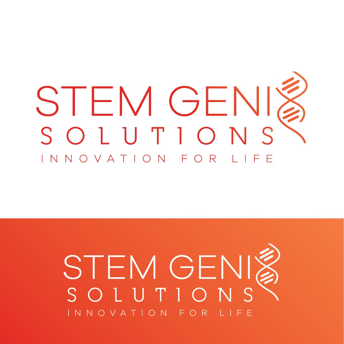 Logo Design by **INCREDIBLEDESIGNERS** for Stem Genix Solutuons, LLC. | Design #22055578