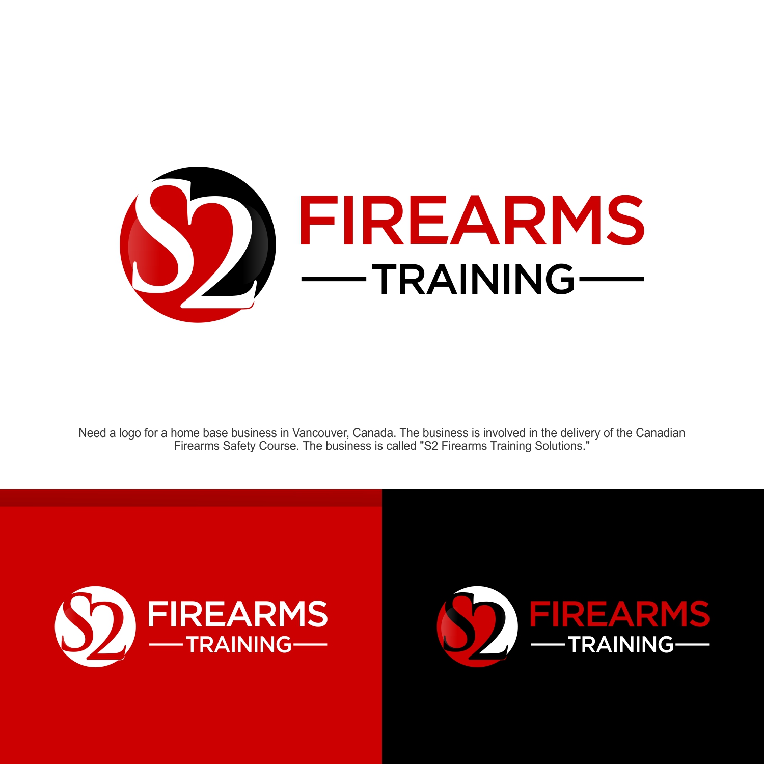 Serious, Professional Logo Design for S2 Firearms Training by SH ...
