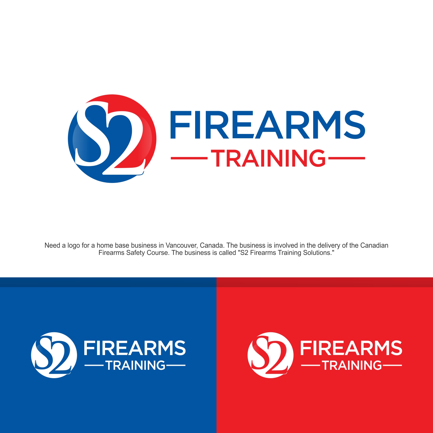 Serious, Professional Logo Design for S2 Firearms Training by SH ...