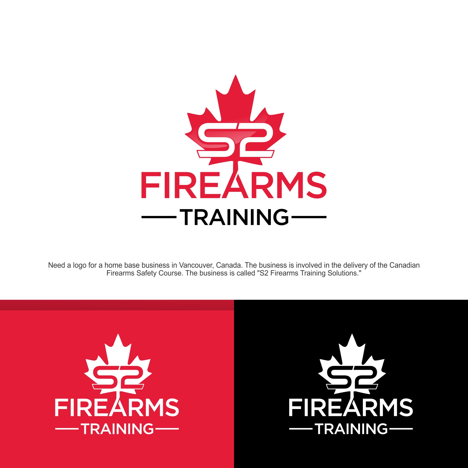 Serious, Professional Logo Design for S2 Firearms Training by SH ...