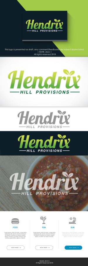 Hendrix Hill Provisions | Design de Logo par Riv.