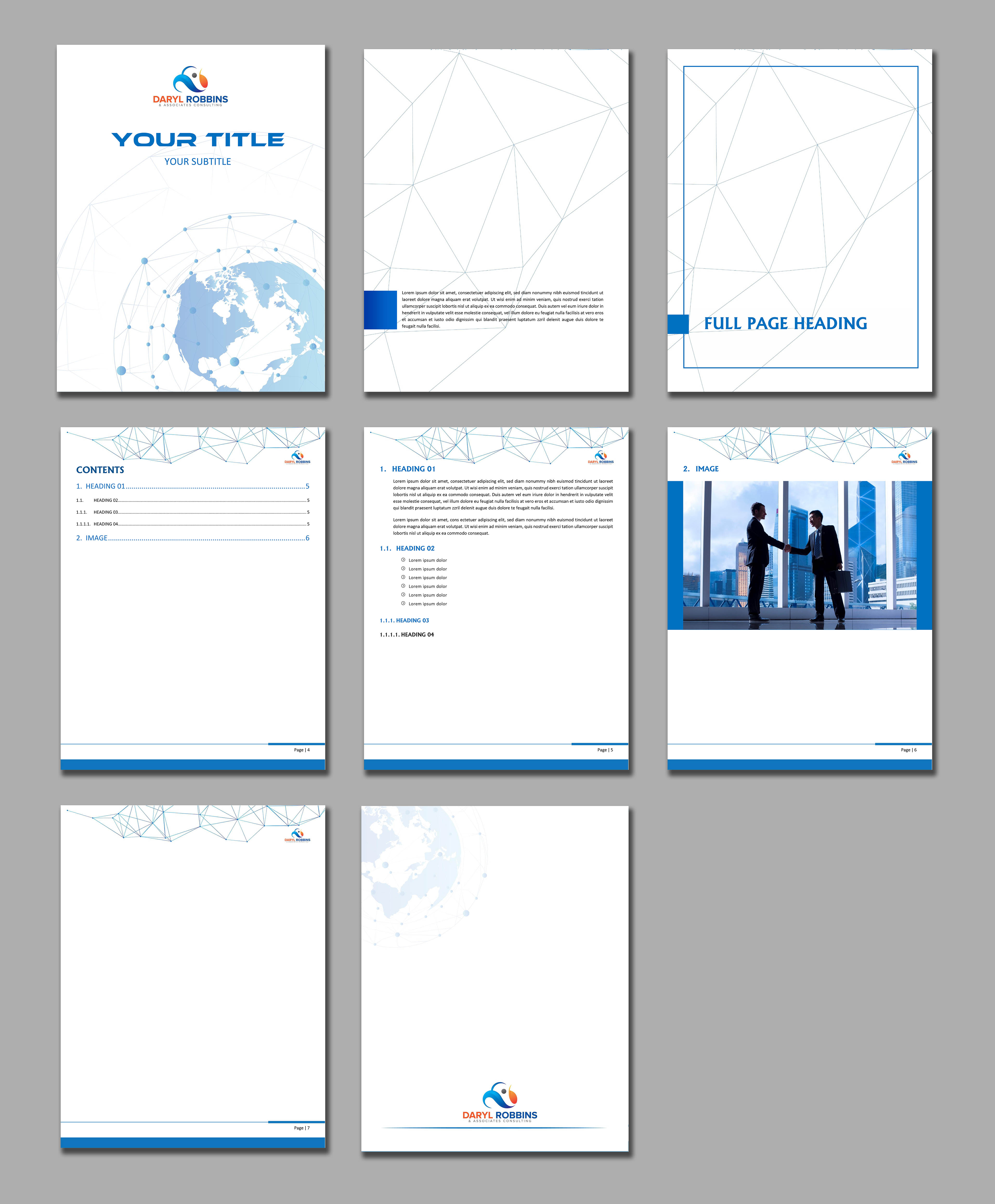 Diseño de Plantilla de Word por JanuXart para este proyecto | Diseño #22035281