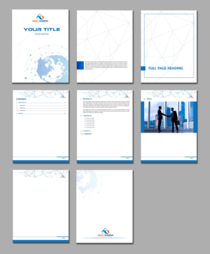 Word Template Design by JanuXart