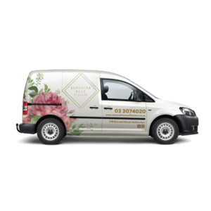 Car Wrap Design by Yoga Tri for SAMANTHA ROSE FLOWERS | Design: #22029775