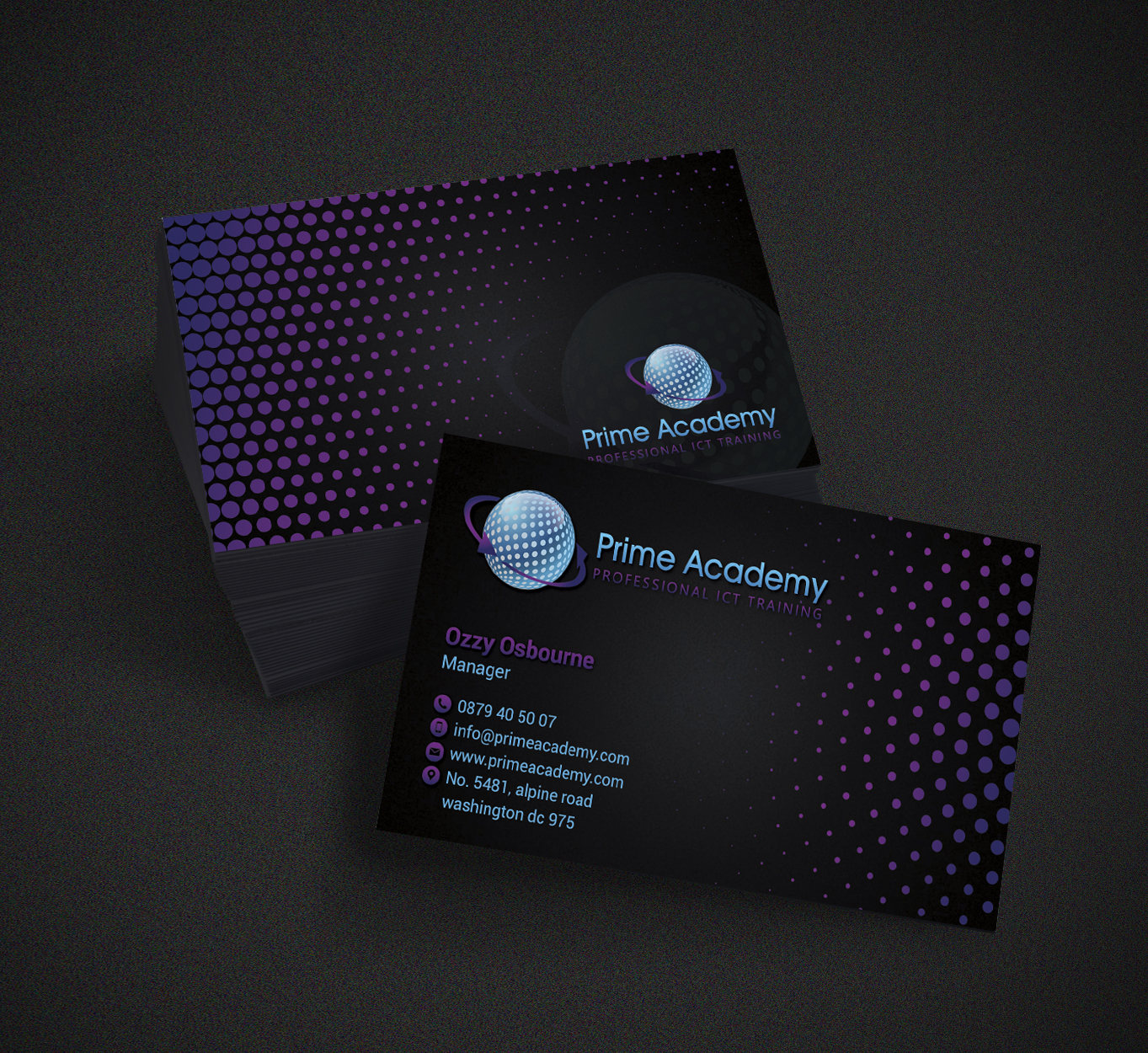 Business Card Design by Hardcore Design for this project | Design #22024911